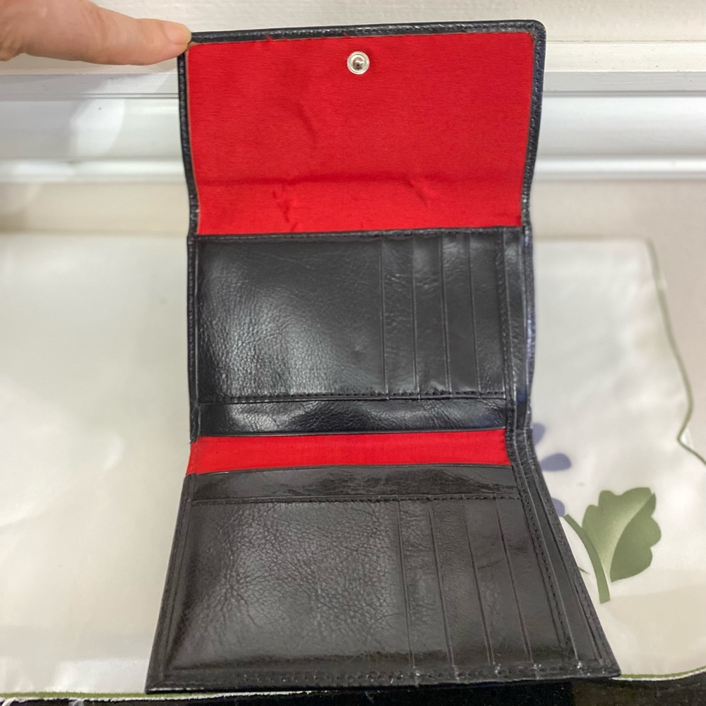 HOBO Black leather Wallet